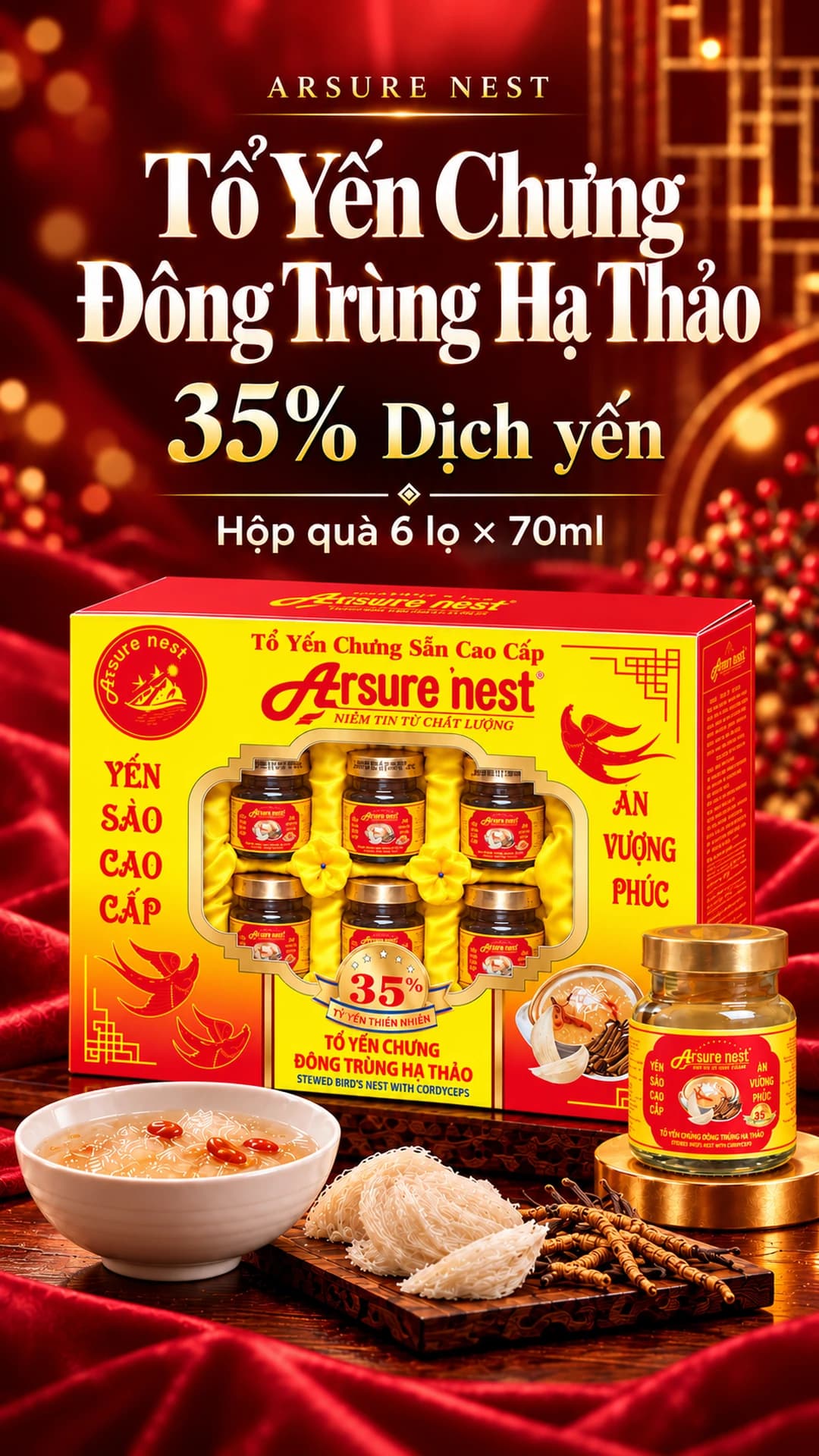 Arsure Nest - Đông Trùng Hạ Thảo