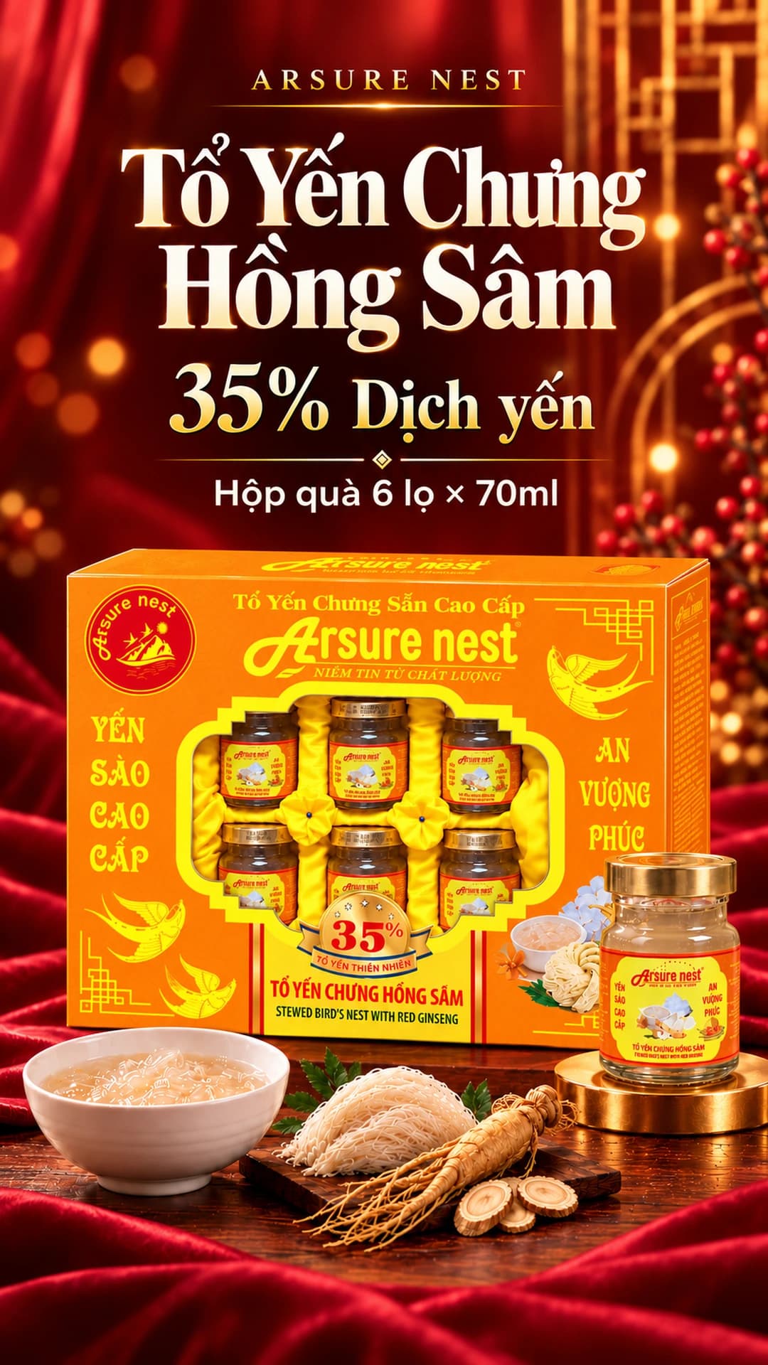 Arsure Nest - Hồng Sâm